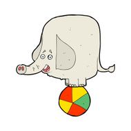 Cartoon Circus Elephant N21