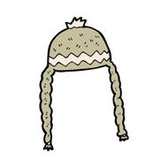 cartoon cool hat N15