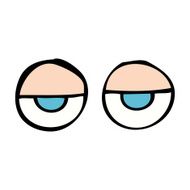 Cartoon Eyes N182