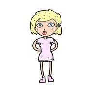 Cartoon Woman N71