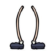 Cartoon Legs N142