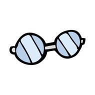 Cartoon Glasses N69