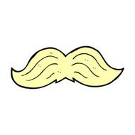 Cartoon Mustache N58