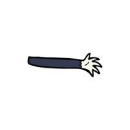 cartoon halloween vampire arm N85