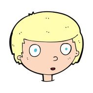 cartoon curious boy N59