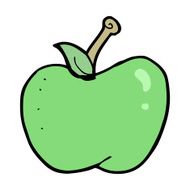 Cartoon Apple N193