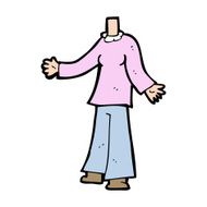 cartoon female body (add photos or mix and match cartoons) N338