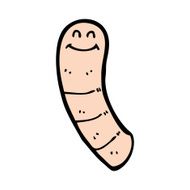 Cartoon Worm N61