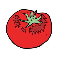 Cartoon Tomato N219