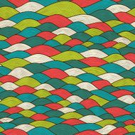 seamless abstract hand-drawn pattern waves N8