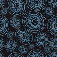 Priabstract seamless with circles pattern