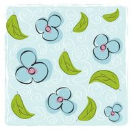 Seamless floral background N25