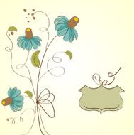 romantic flowers background N31