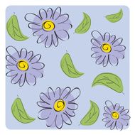 Seamless floral background N26