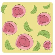 Seamless floral background N27
