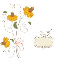 romantic flowers background N33