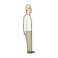 cartoon tall man N15