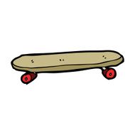 Cartoon Skateboard N106