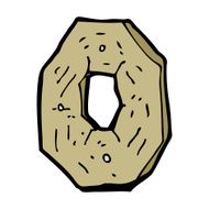 cartoon wooden number N99