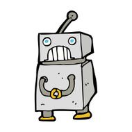 Cartoon Robot N411