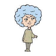 cartoon old lady N18