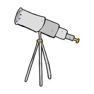 cartoon telescope N28