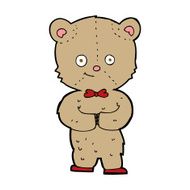 cartoon teddy bear N457