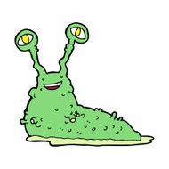 cartoon slug N45
