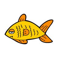 cartoon funny fish N54