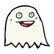 Cartoon Ghost N214