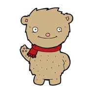 cartoon teddy bear N460
