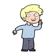 cartoon boy posing for photo N14