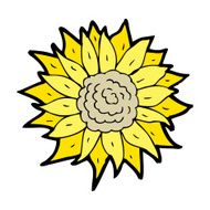 Cartoon Sunflower N44