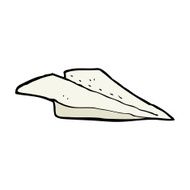 Cartoon Paper Airplane N21