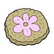 cartoon baked biscuit N17