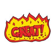 cartoon great symbol N17