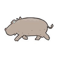 cartoon hippopotamus N24