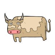 Cartoon Cow N125