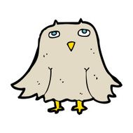 Cartoon Owl N212