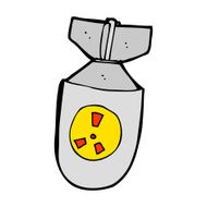 cartoon atom bomb N43