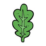 cartoon leaf symbol N71