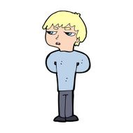 cartoon antisocial boy N15