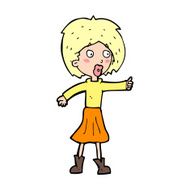 Cartoon Woman N72