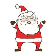 jolly santa cartoon N44