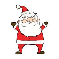 jolly santa cartoon N46