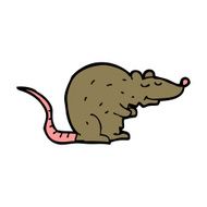 Cartoon Rat N40