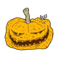 cartoon halloween pumpkin N67