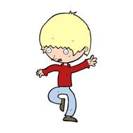cartoon panicking man N30
