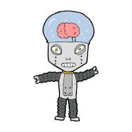 cartoon future robot N15