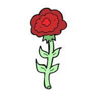 Cartoon Rose N30